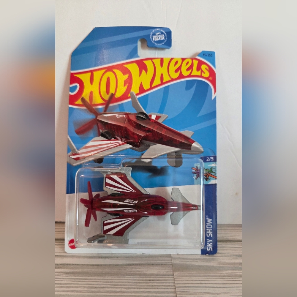 Hot Wheels Poison Arrow 2023 Sky Show Collection 2/5 Red Plane Aviation